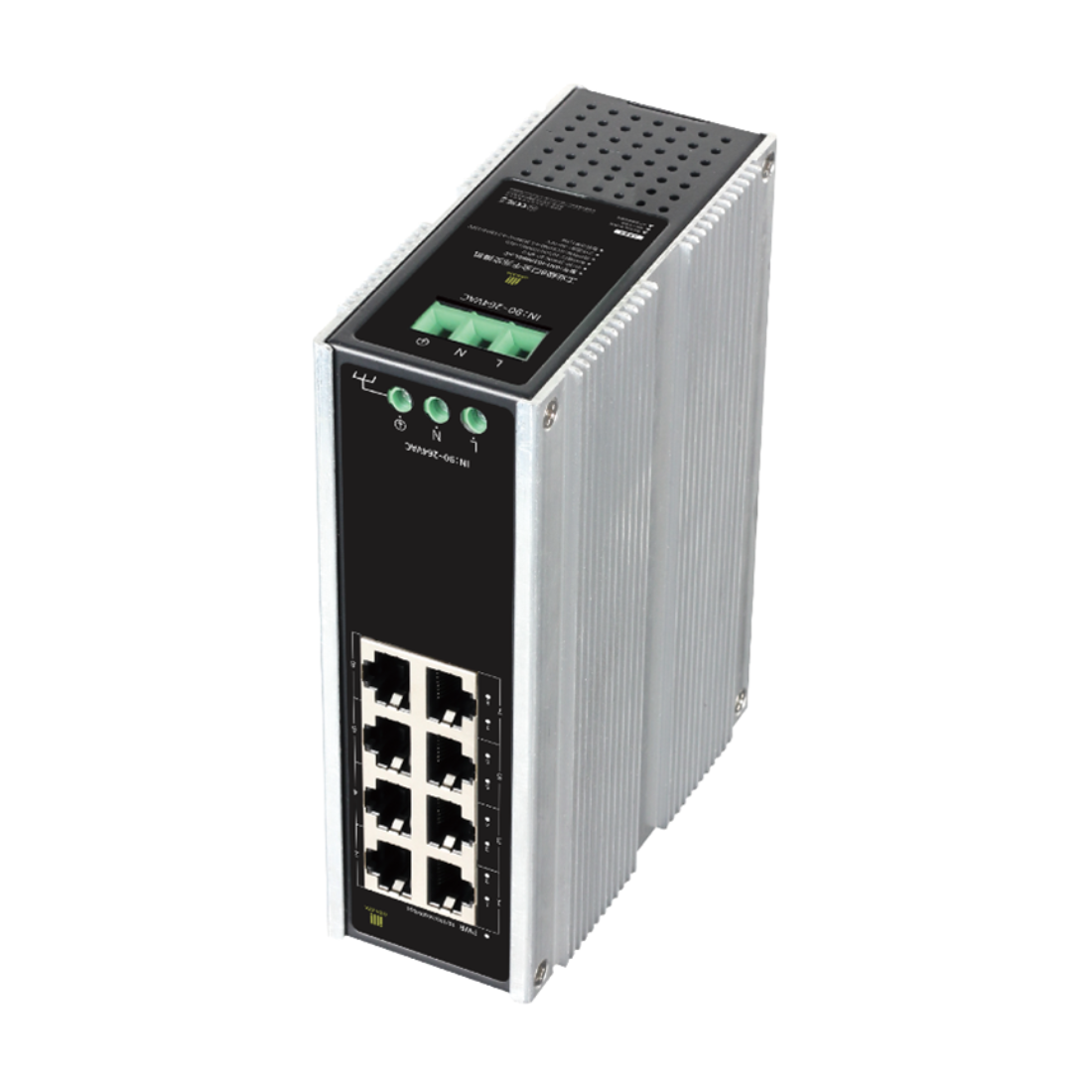 GNT-IG1008GL-AC - Индустриальный коммутатор