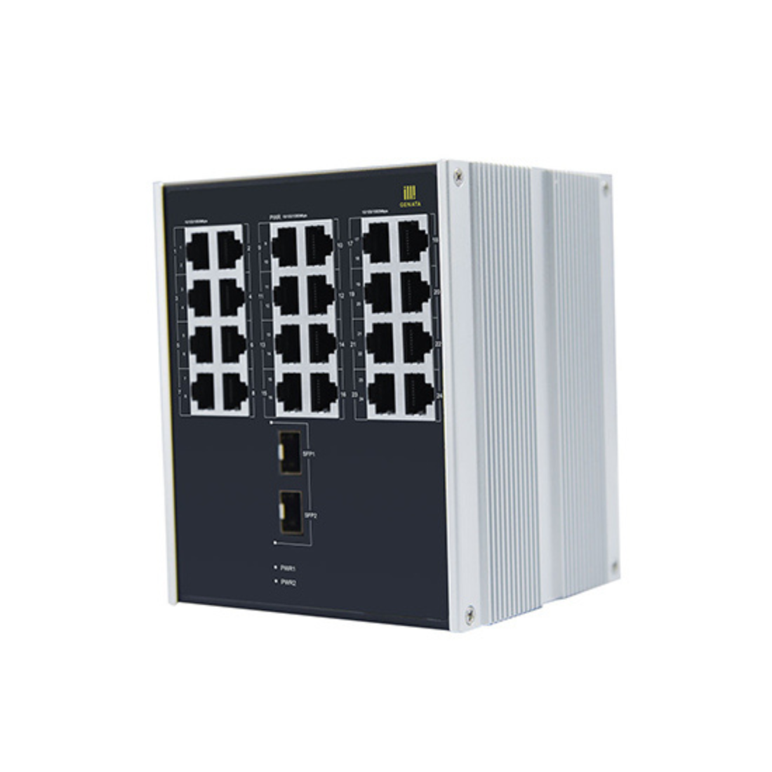 GNT-IG1226GF-AC - Индустриальный коммутатор