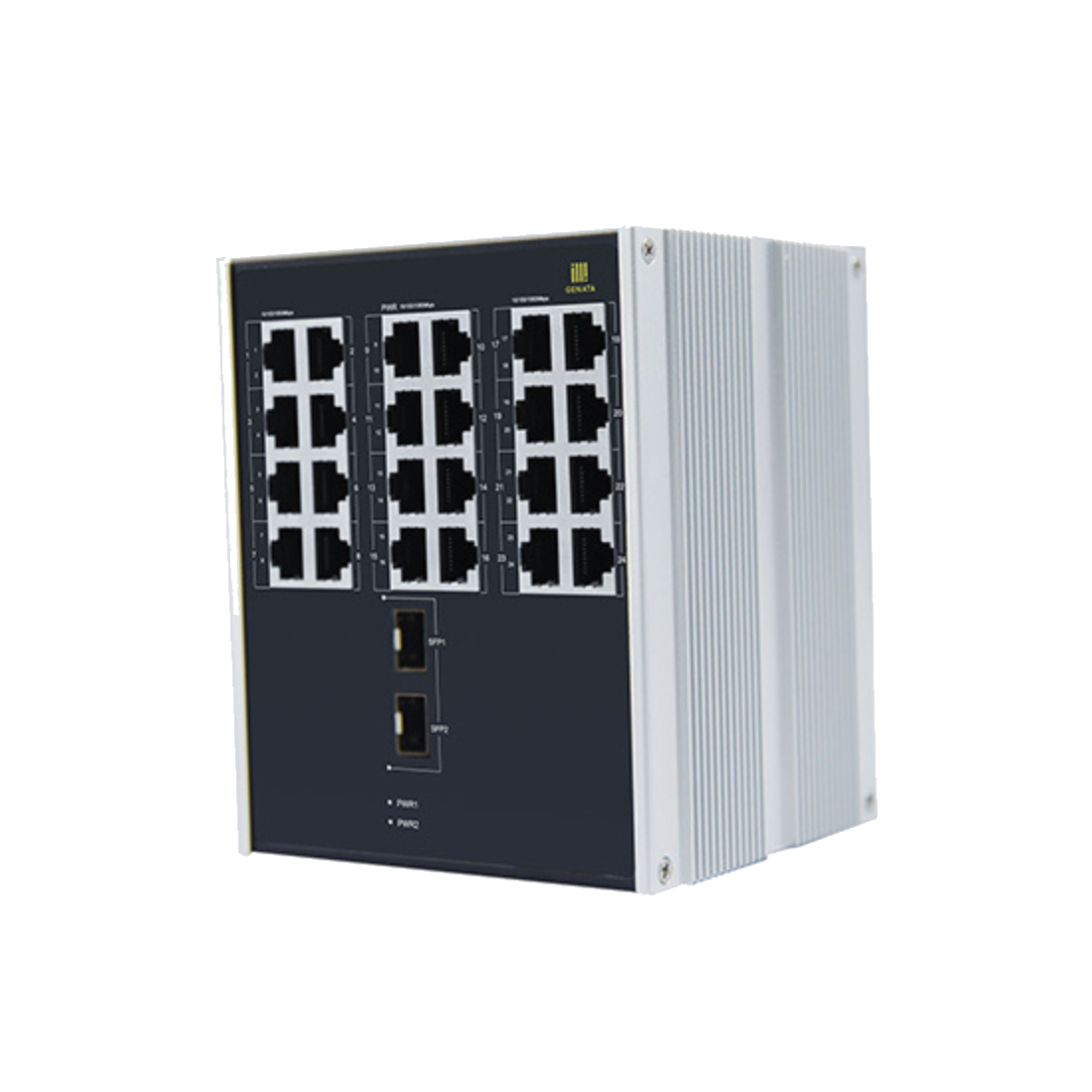 GNT-IG1226GF-AC - Индустриальный коммутатор