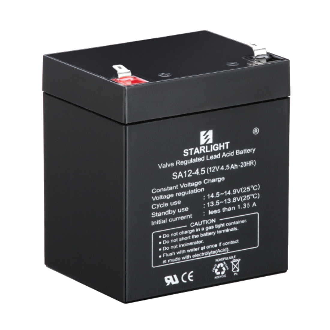 Аккумулятор 12v-4,5ah STARLIGHT