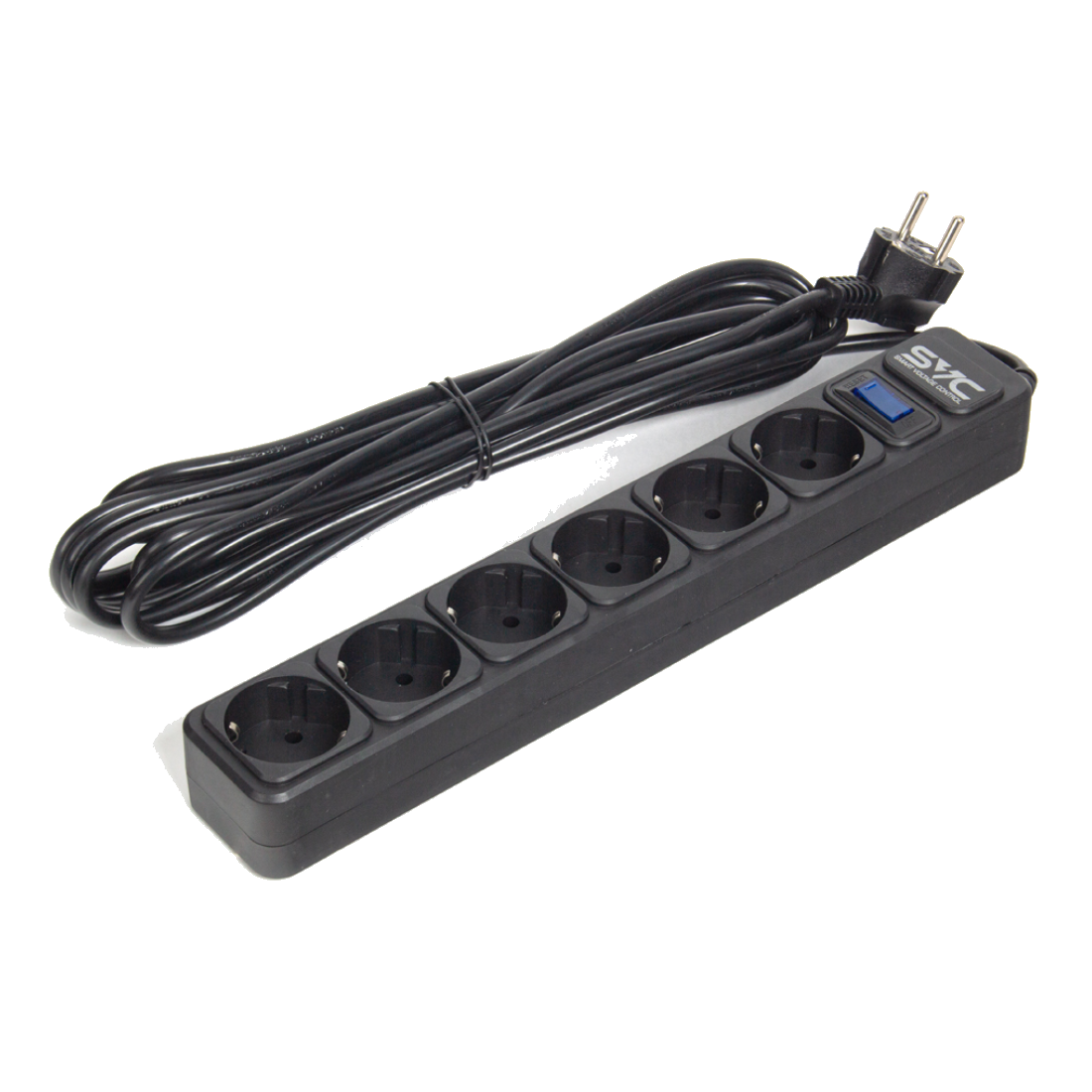 Сетевой фильтр SVC ZC6S-50M 5 м. 220 в.
