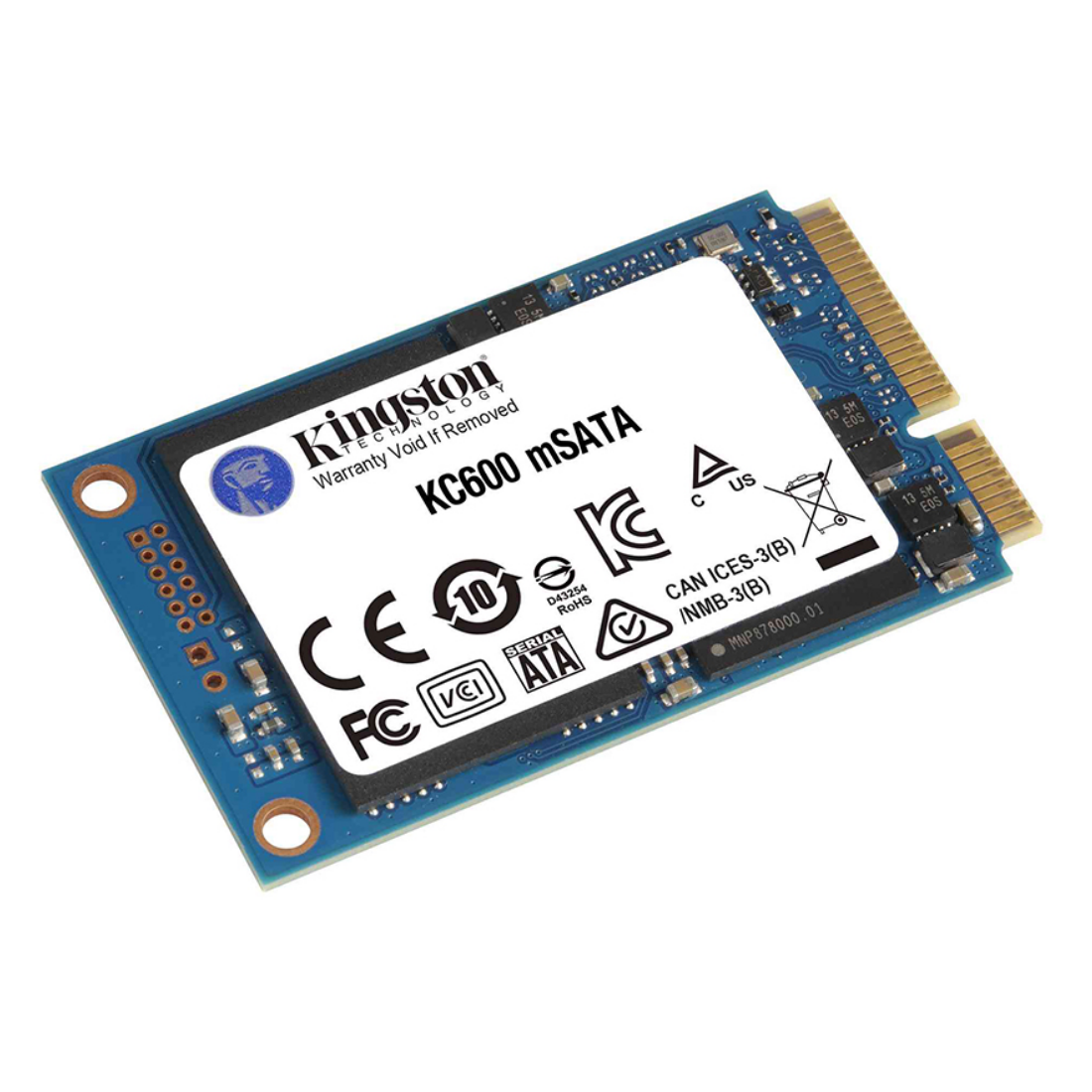 Твердотельный накопитель SSD Kingston SKC600MS/256G mSATA