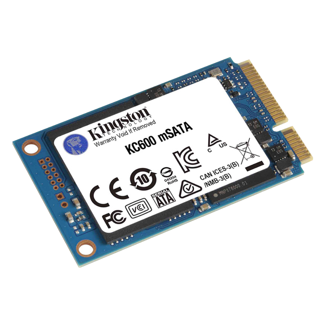 Твердотельный накопитель SSD Kingston SKC600MS/256G mSATA