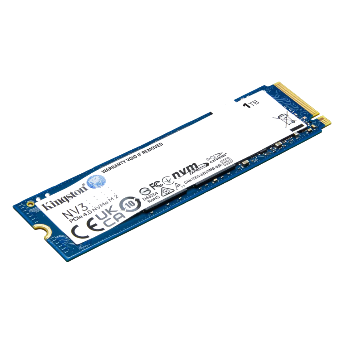 Твердотельный накопитель SSD Kingston NV3 SNV3S/1000G M.2 NVMe PCIe 4.0x4