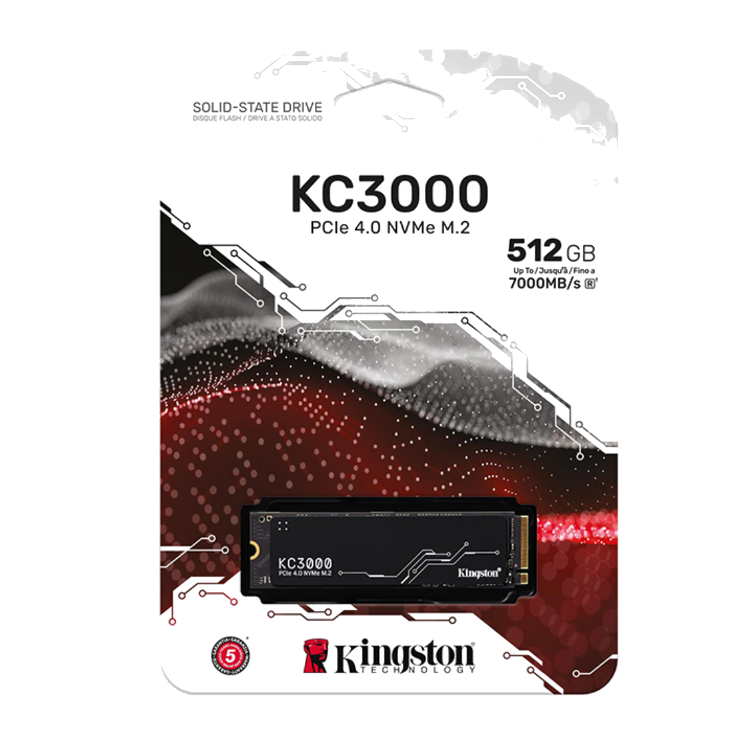 Твердотельный накопитель SSD Kingston SKC3000S/512G M.2 NVMe PCIe 4.0
