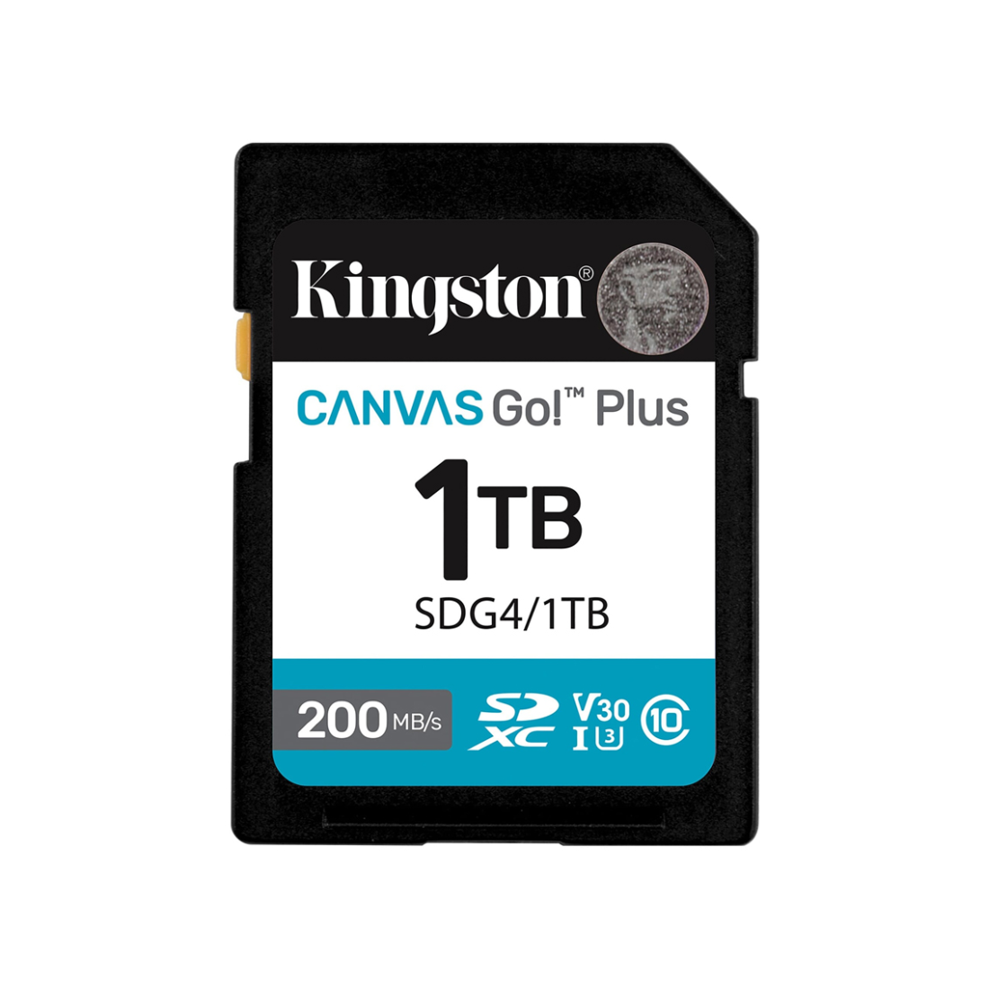 Карта памяти Kingston SDG4/1TB Canvas Go Plus Gen4 C10 UHS-I U3 V30 1TB