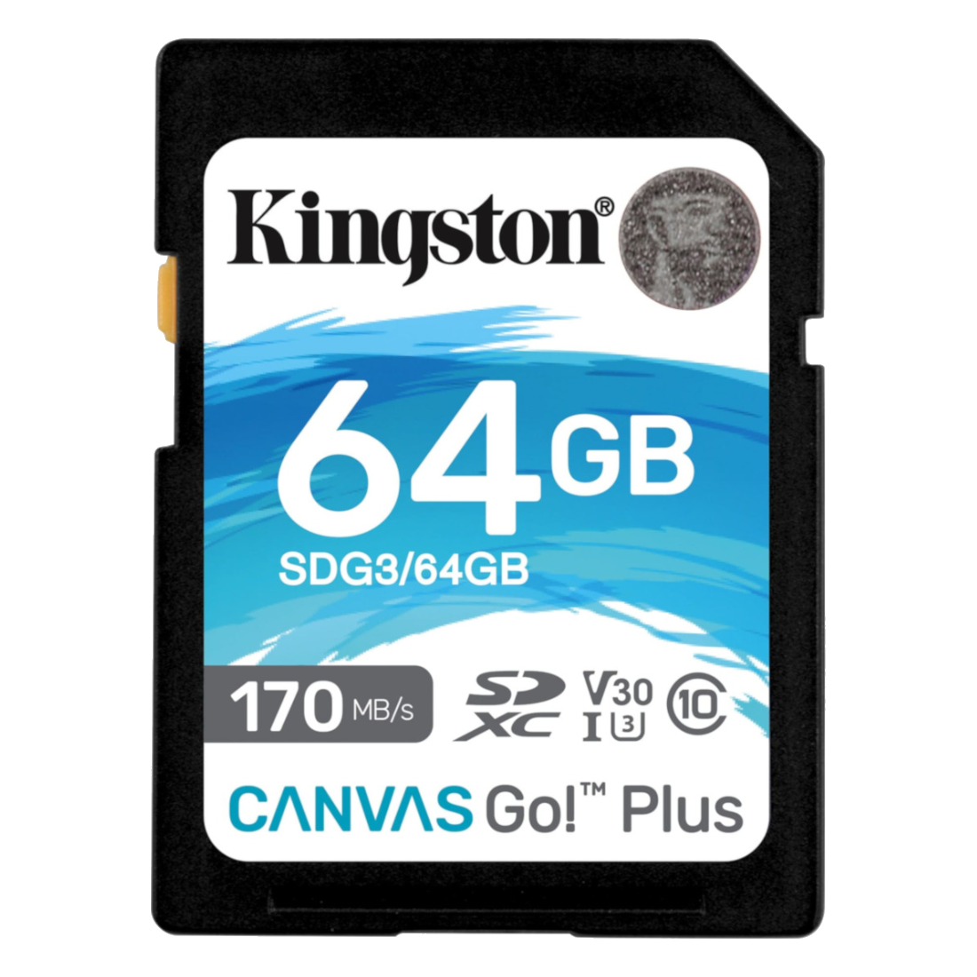Карта памяти Kingston SDG3/64GB SD 64GB