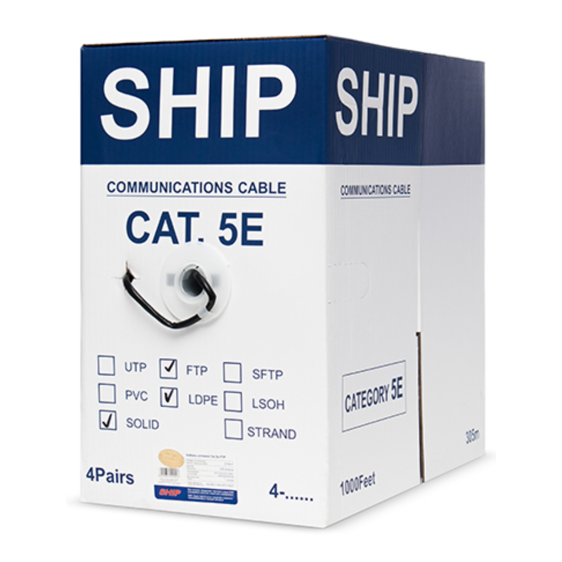 Кабель сетевой SHIP D146-P Cat.5e FTP 30В РЕ