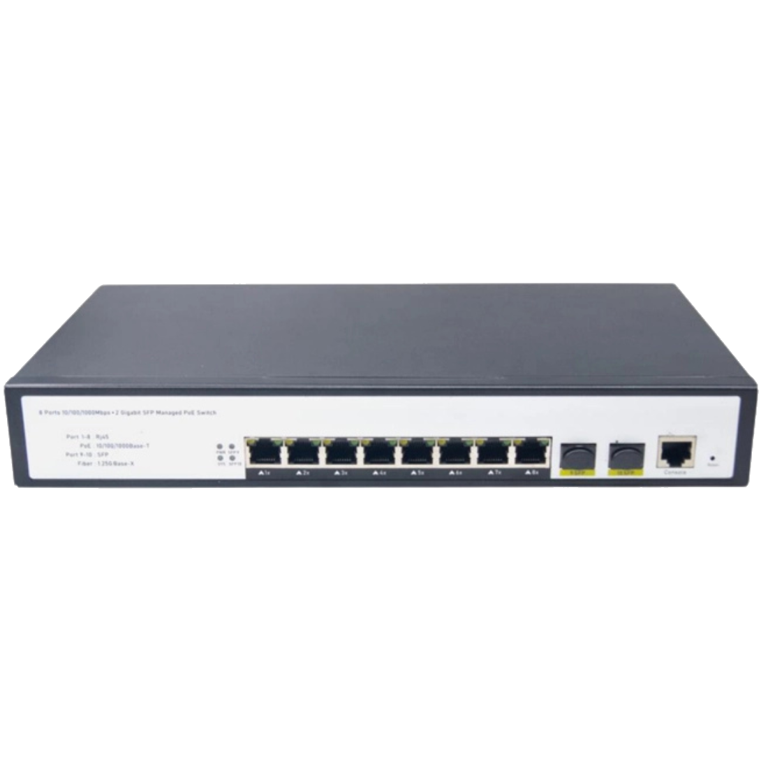 D7109 8-портовый POE коммутатор