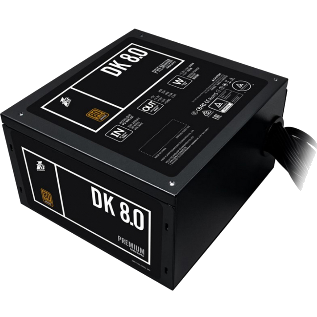 Блок питания 1STPLAYER DK PREMIUM 800W Bronze
