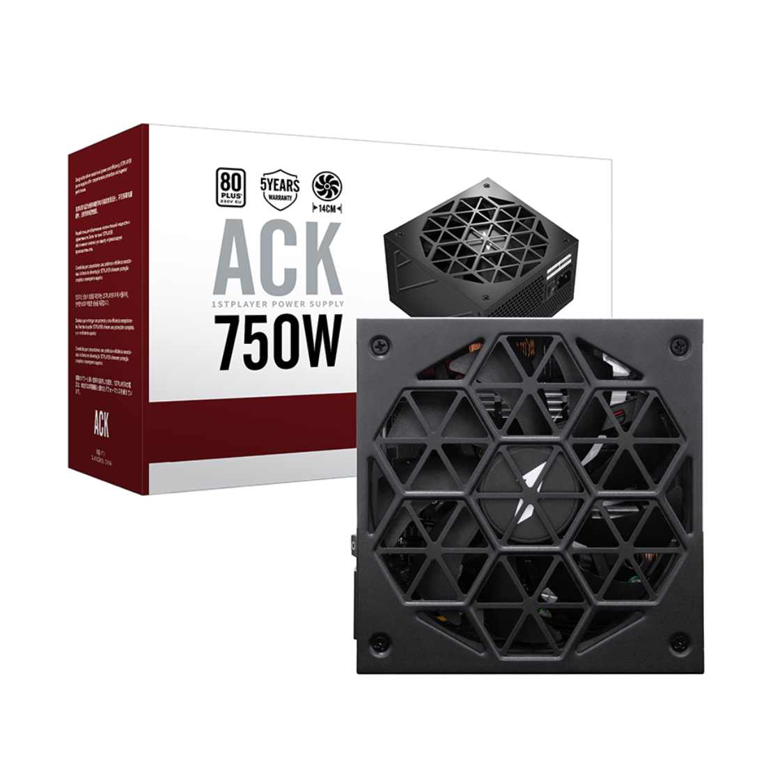 Блок питания 1STPLAYER HA 750W BK