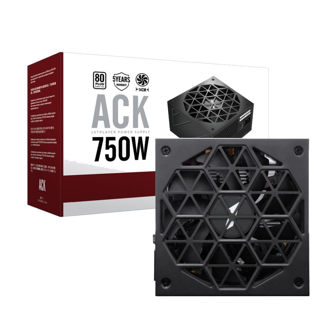 Блок питания 1STPLAYER HA 850W AA2 BK