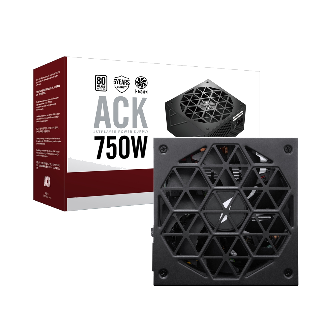Блок питания 1STPLAYER HA 750W BA2 BK