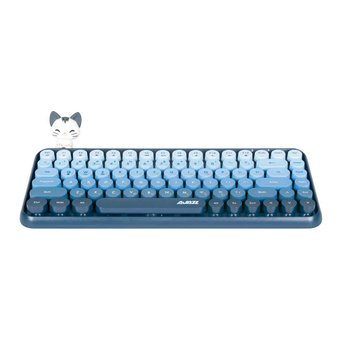 Клавиатура Ajazz 308i Cat Gradient Blue