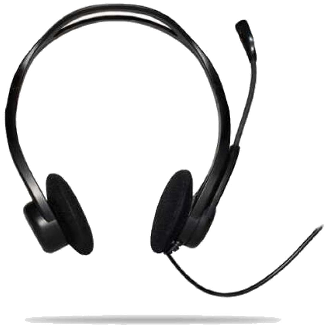 Гарнитура Logitech PC960 (USB, элементы управления на кабеле, кабель 2.4м) (M/N: A00091)