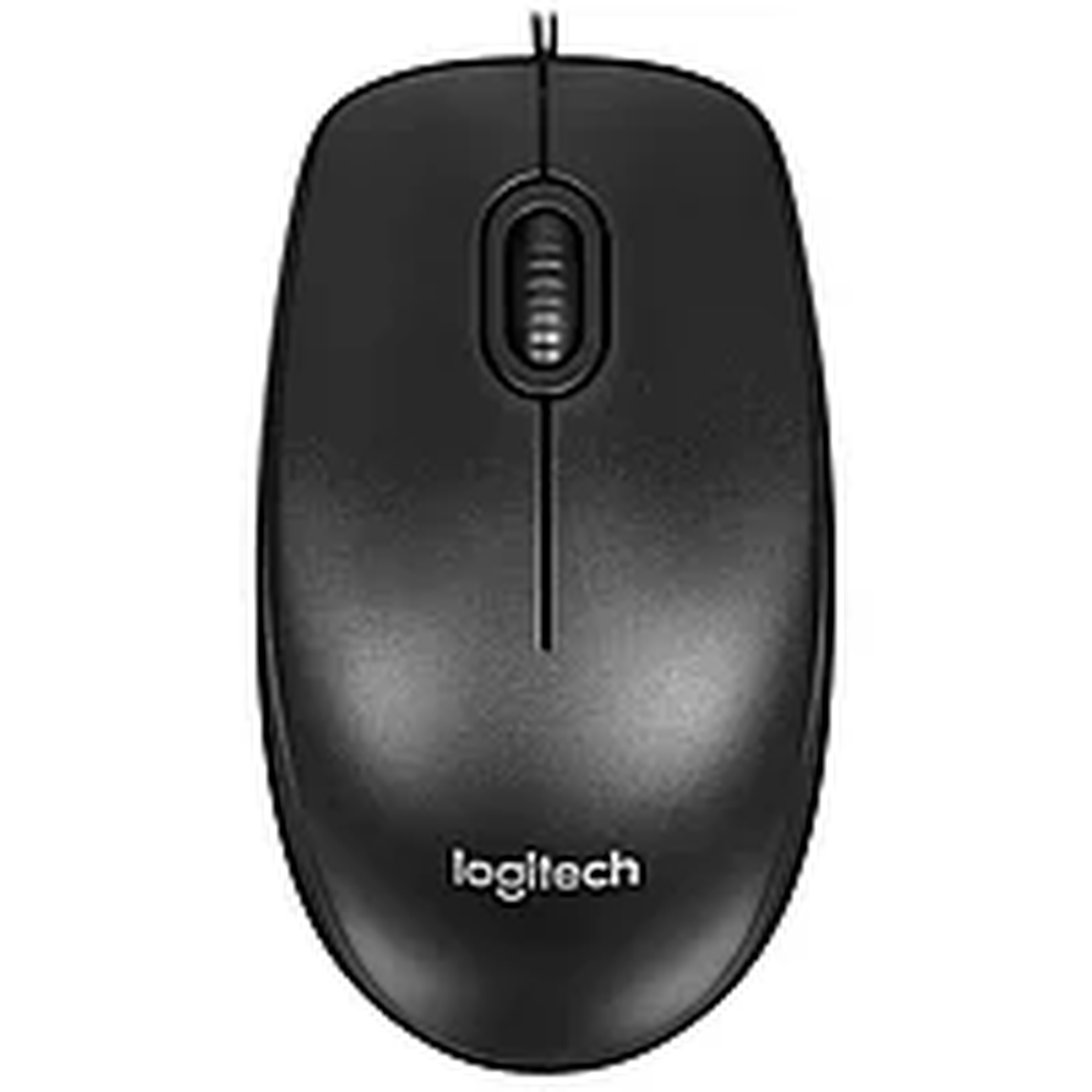 Мышь Logitech B100 Black (черная, оптическая 800dpi, USB, 1.8м) (арт. 910-003357, M/N: M-U0026)