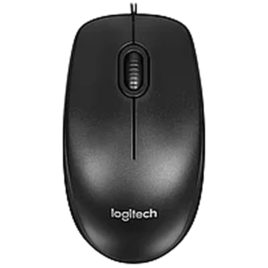 Мышь Logitech B100 Black (черная, оптическая 800dpi, USB, 1.8м) (арт. 910-003357, M/N: M-U0026)