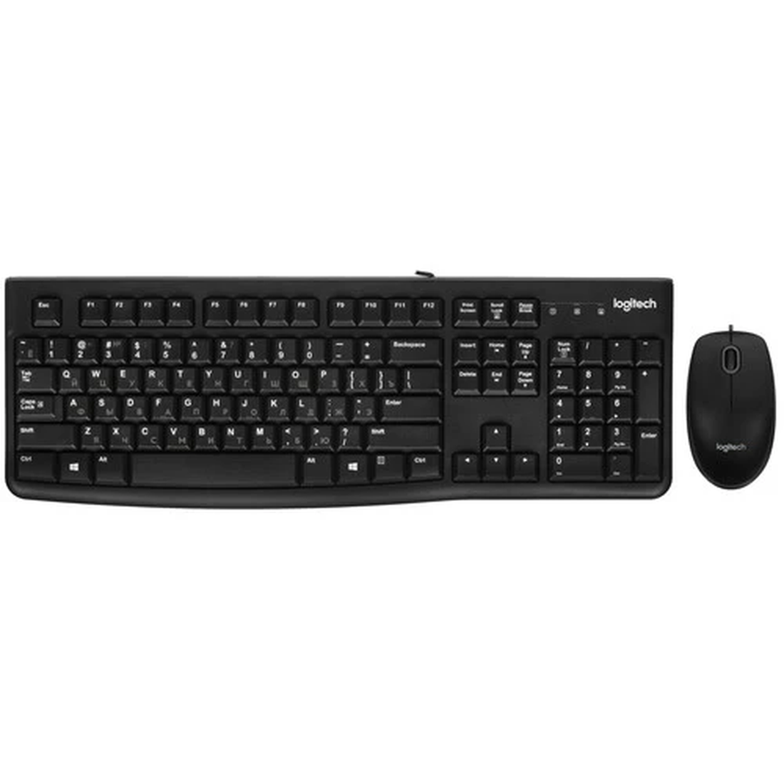 Комплект Logitech MK120 Desktop (клавиатура+мышь) (M/N: YU0036 / M-U0026)