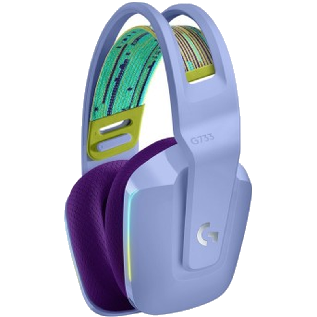 Гарнитура беспроводная игровая Logitech G733 LIGHTSPEED Wireless RGB Gaming Headset - LILAC - 2.4GHZ