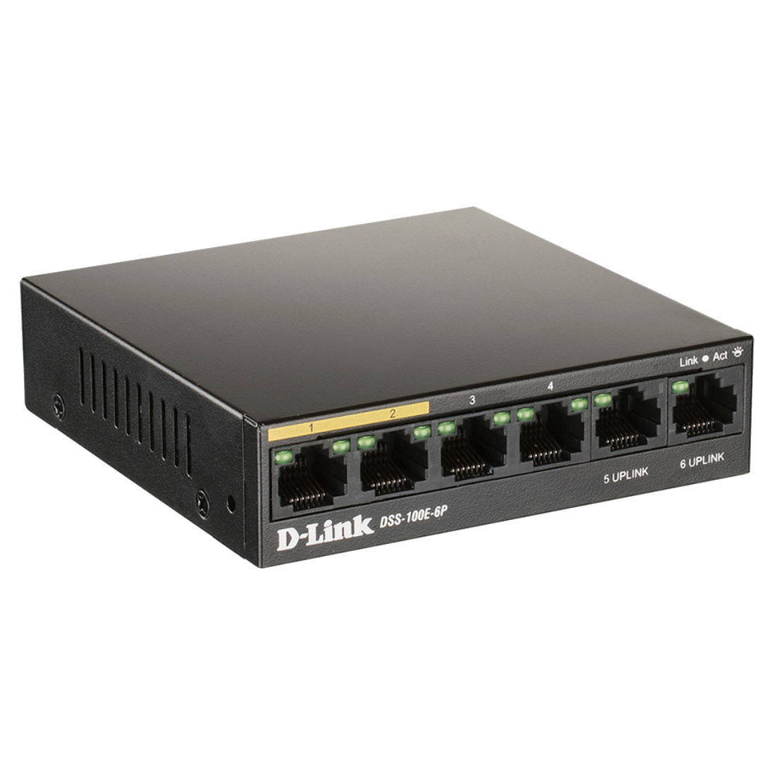 Коммутатор D-Link DSS-100E-6P/A1A
