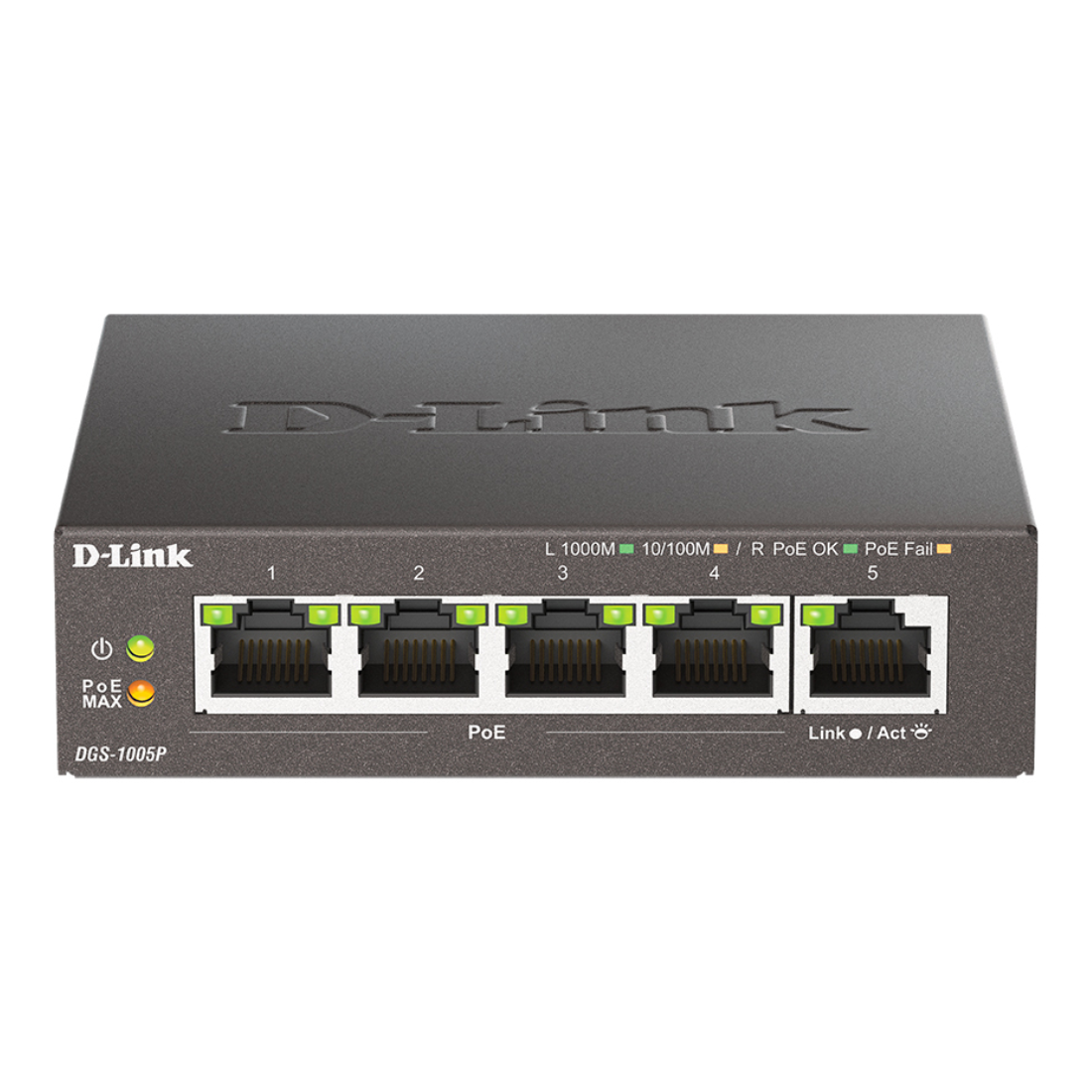 Коммутатор D-Link DGS-1005P/B3A