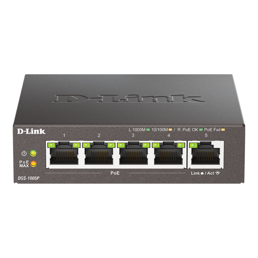 Коммутатор D-Link DGS-1005P/B3A