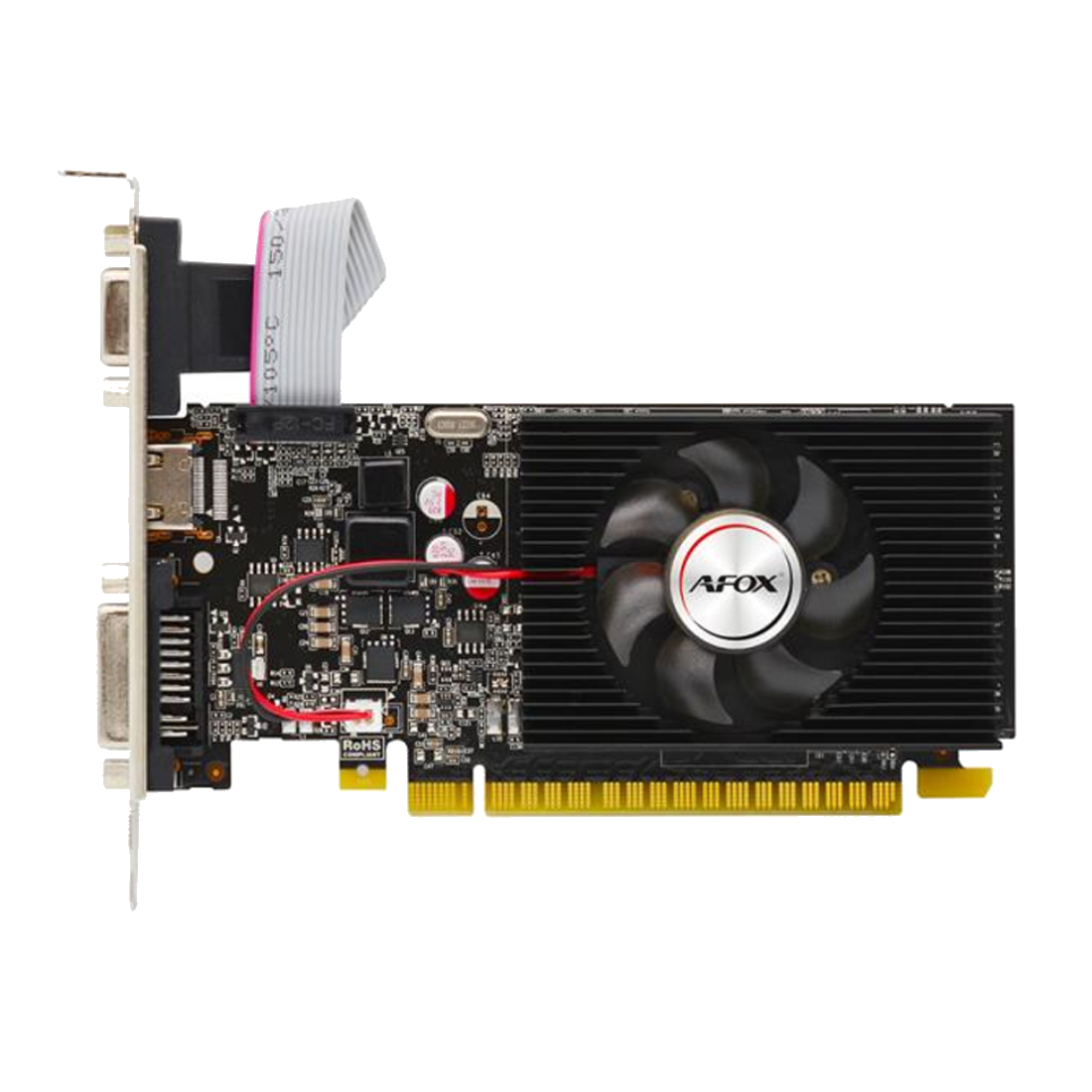 Видеокарта AFOX GT740 4GB D3 LP Single Fan (AF740-4096D3L3)