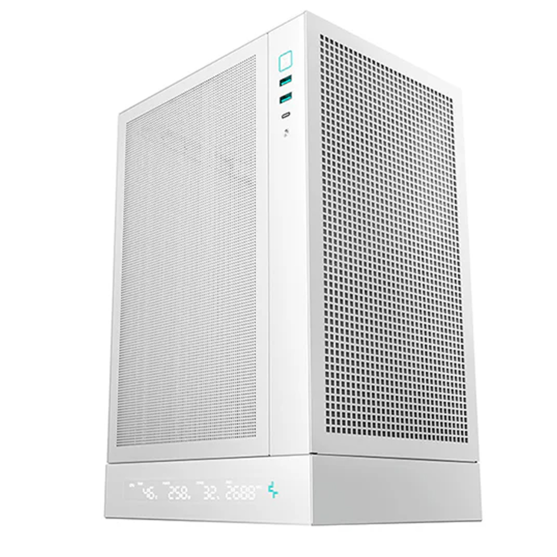 Компьютерный корпус Deepcool CH170 DIGITAL WH без Б/П