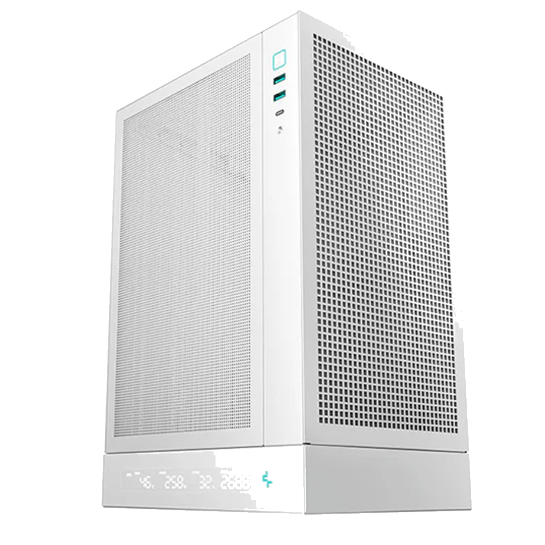 Компьютерный корпус Deepcool CH170 DIGITAL WH без Б/П