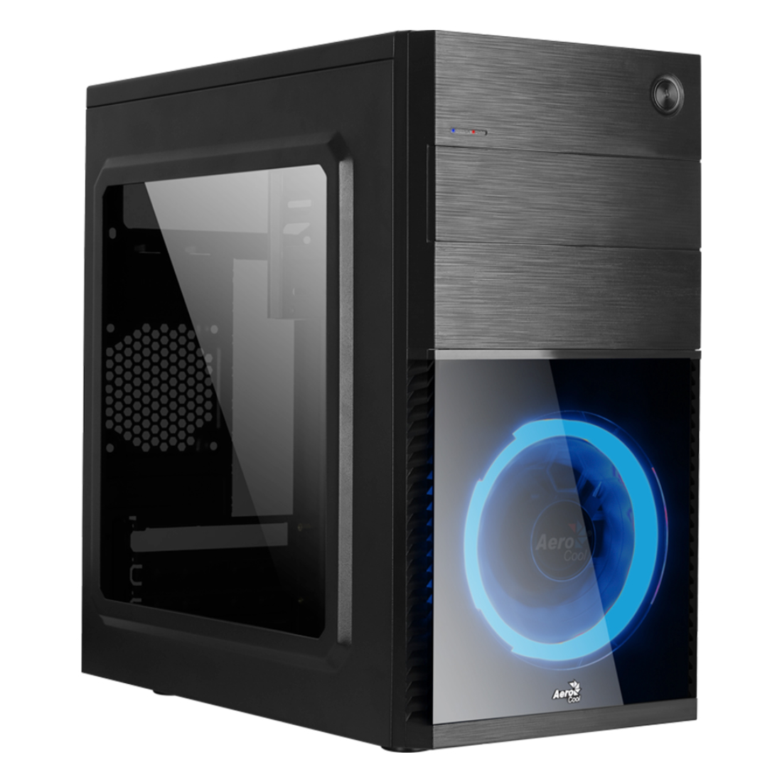 Компьютерный корпус Aerocool CS-105 Blue без Б/П
