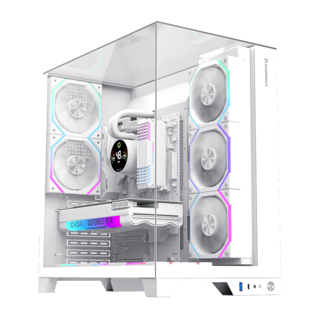 Компьютерный корпус Gamemax Infinity Pro WH White без Б/П