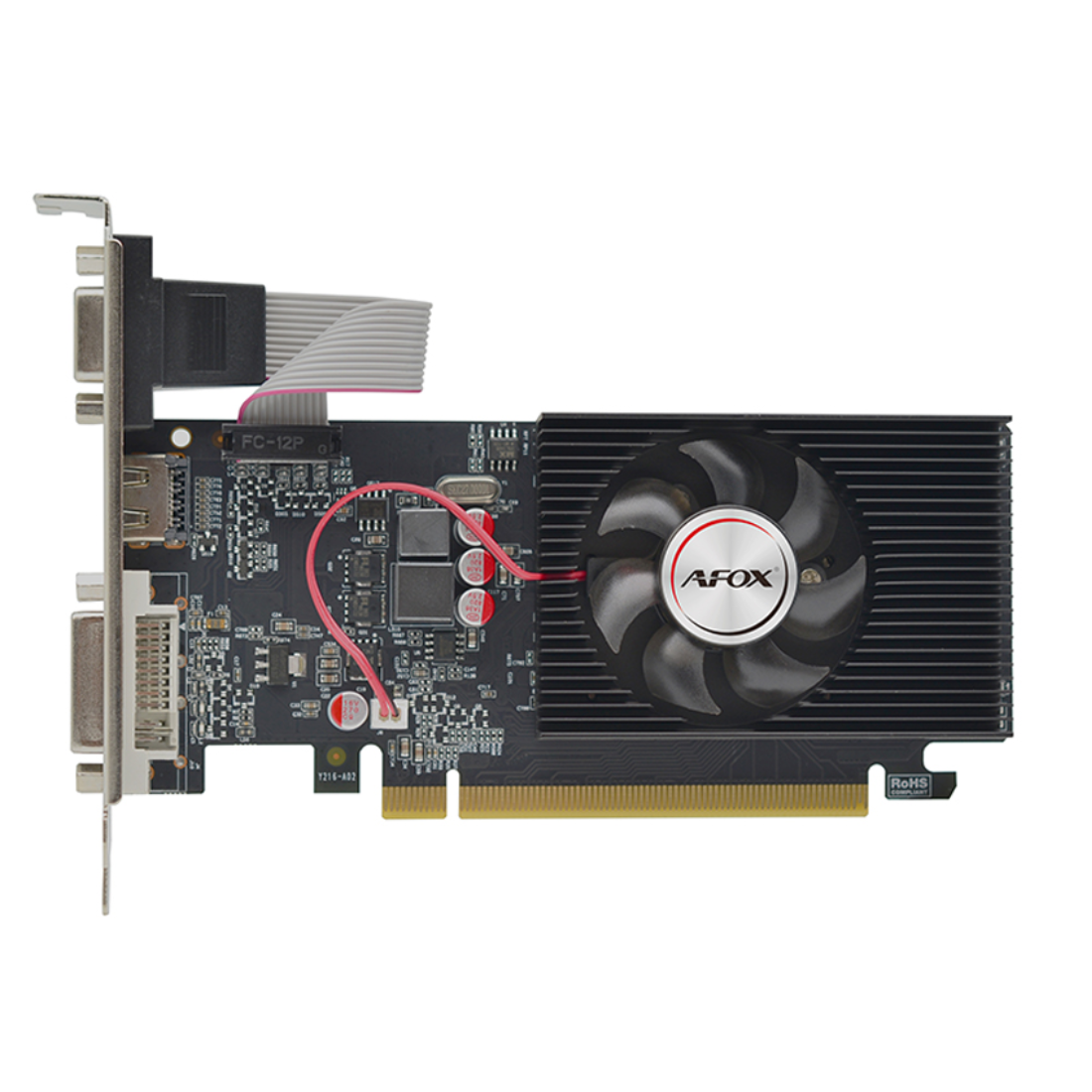 Видеокарта AFOX GT220 1GB D3 LP Single Fan (AF220-1024D3L2)