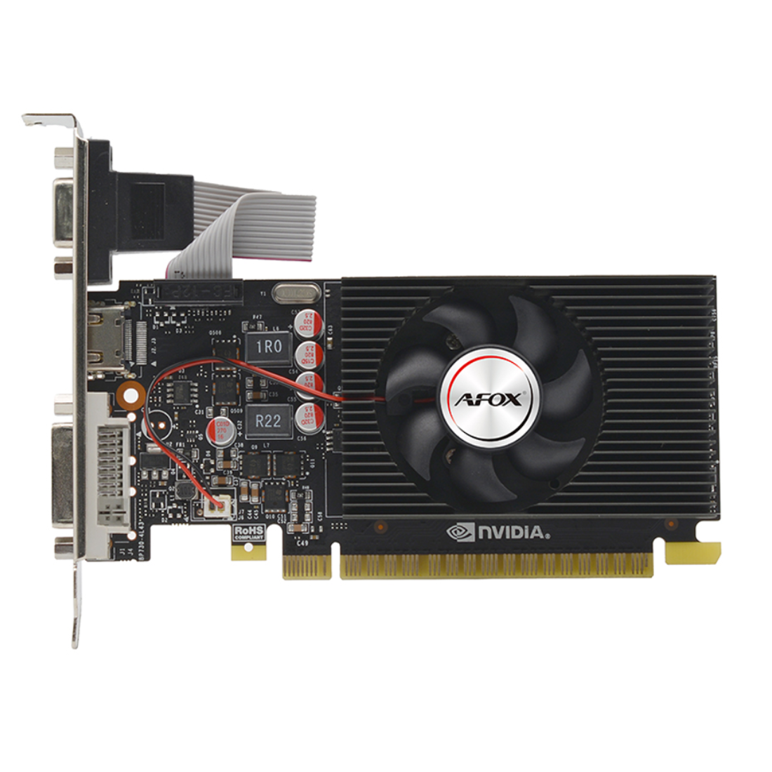 Видеокарта AFOX GT240 1GB D3 LP Single Fan (AF240-1024D3L2-V2)