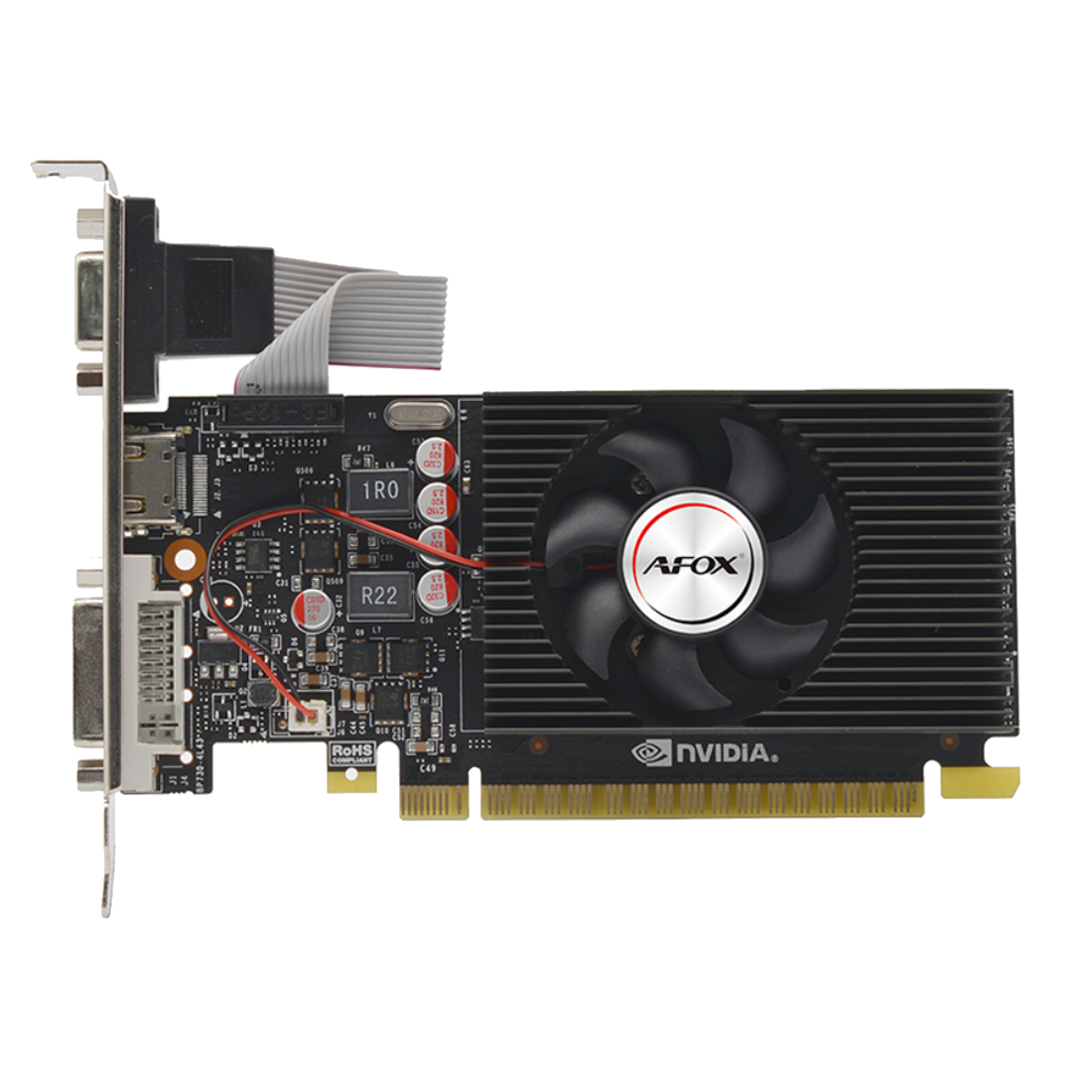 Видеокарта AFOX GT240 1GB D3 LP Single Fan (AF240-1024D3L2-V2)