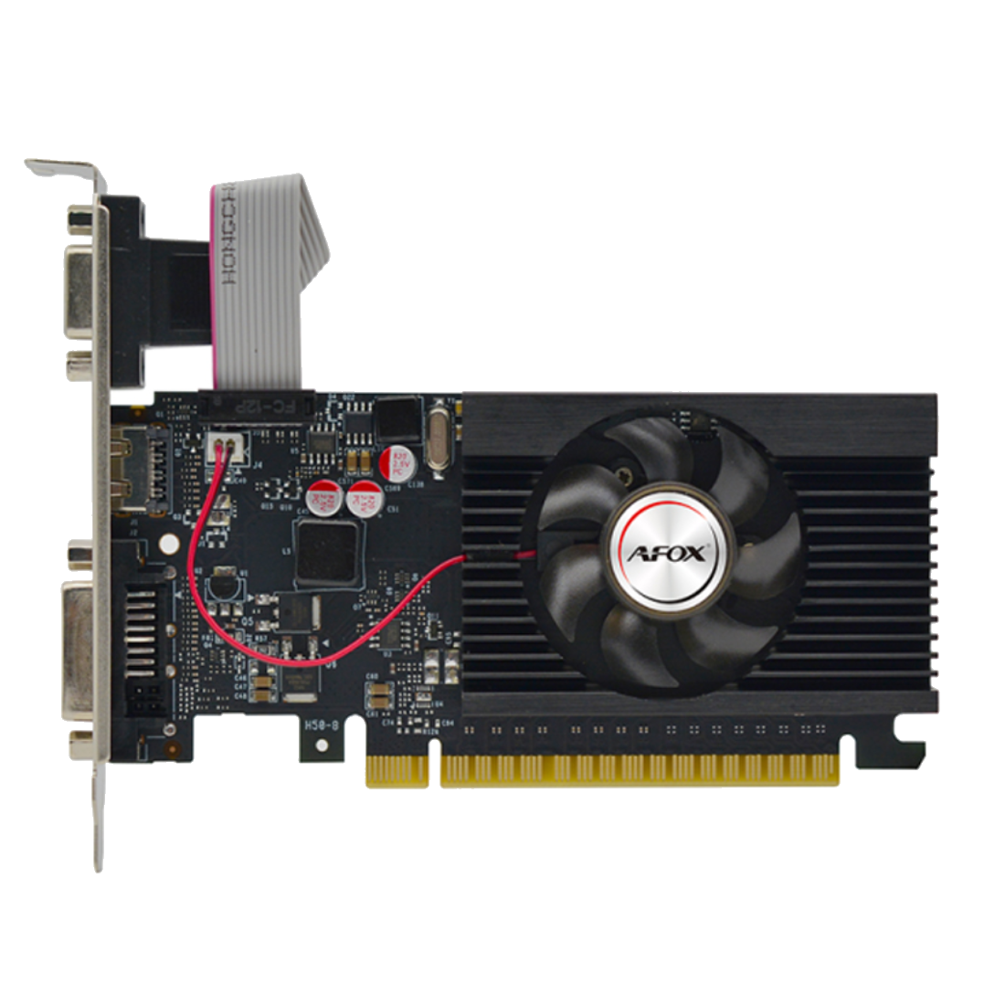 Видеокарта AFOX GT710 2GB D3 LP Single Fan (AF710-2048D3L5-V3)
