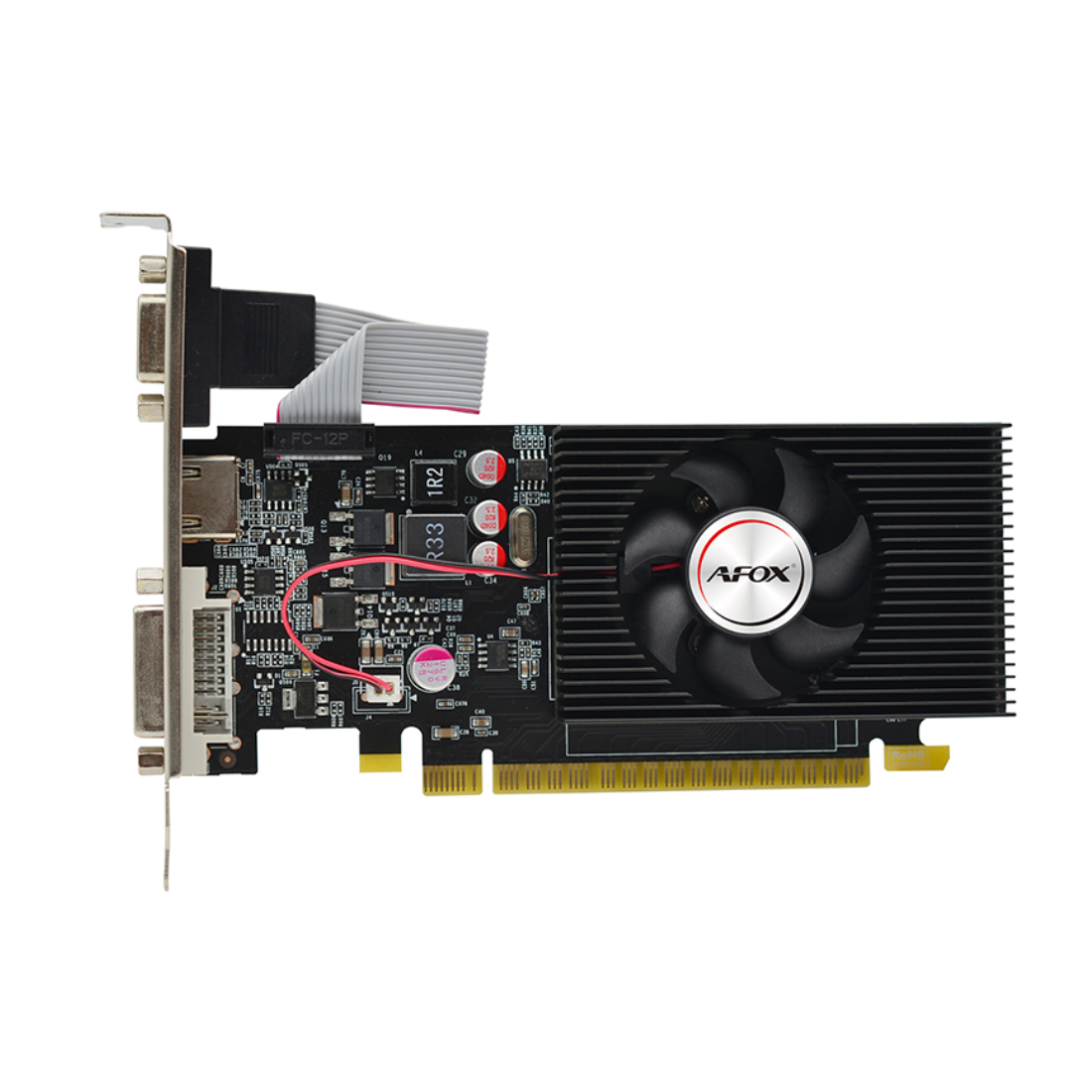 Видеокарта AFOX GT730 2GB D3 LP Single Fan (AF730-2048D3L6)