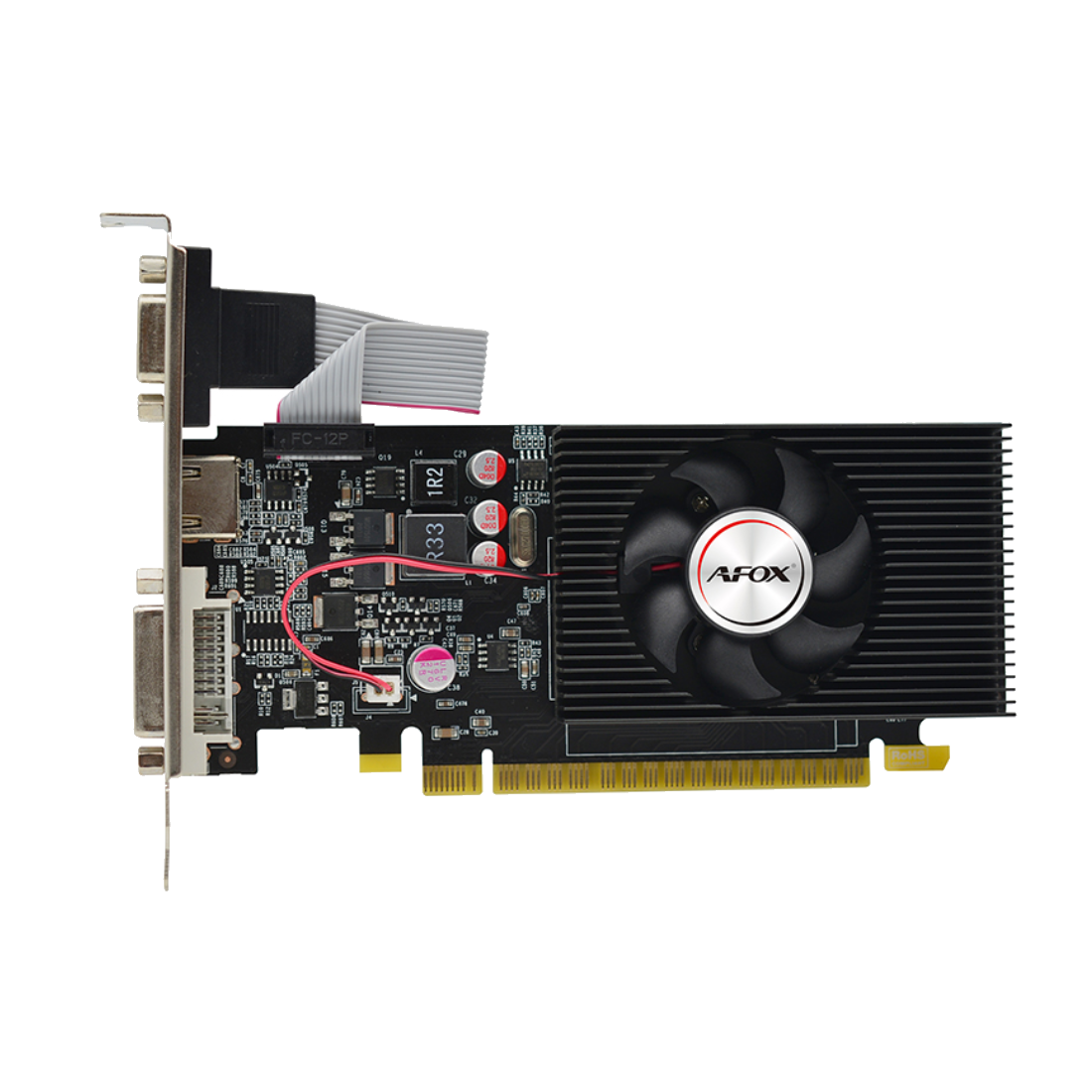 Видеокарта AFOX GT730 2GB D3 LP Single Fan (AF730-2048D3L6)