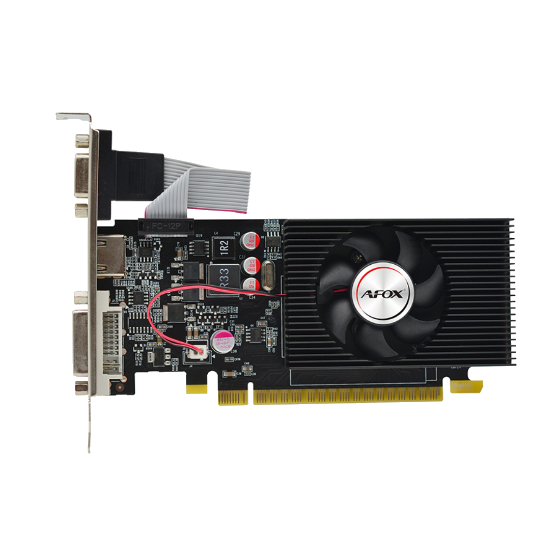 Видеокарта AFOX GT730 2GB D3 LP Single Fan (AF730-2048D3L5)