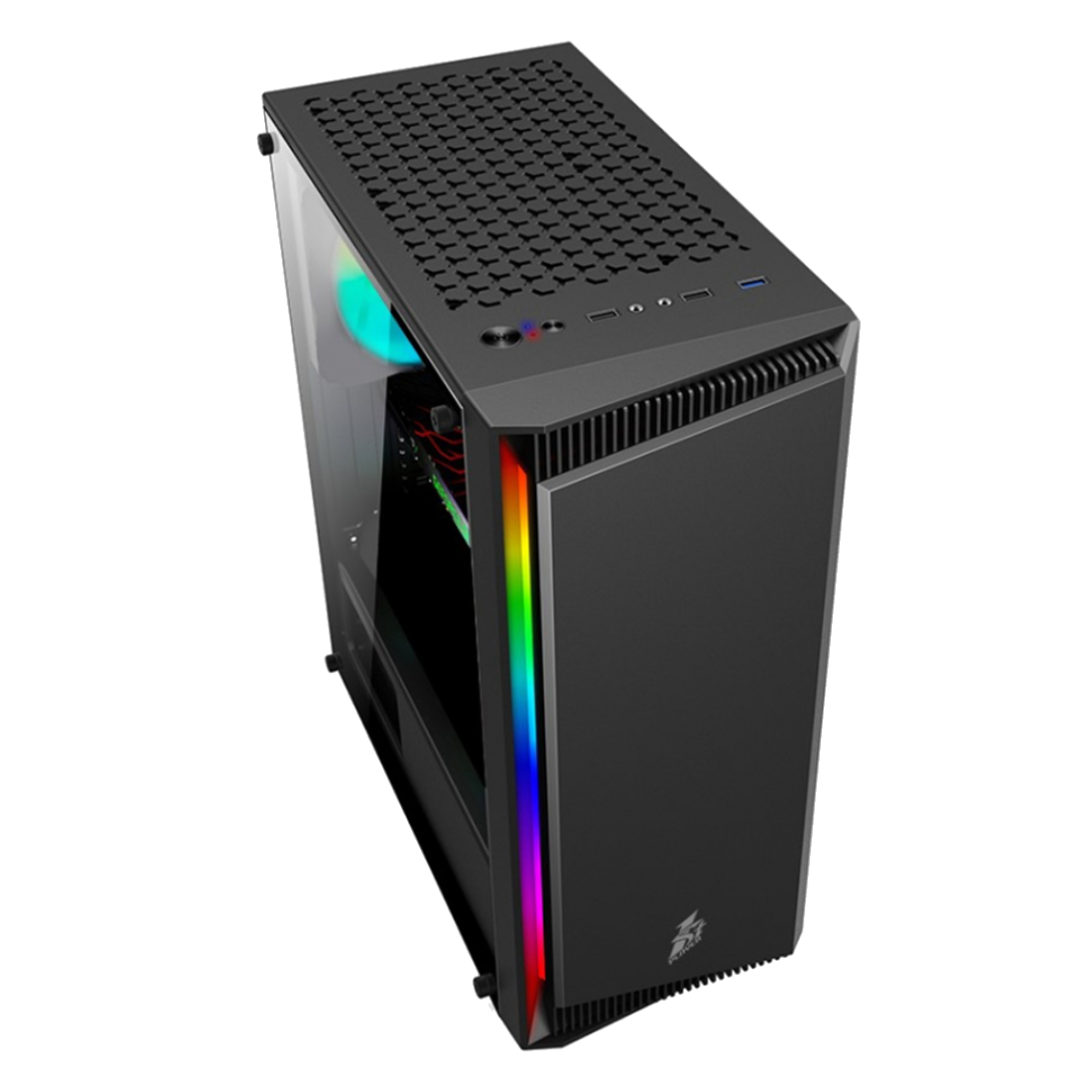Компьютерный корпус 1STPLAYER RAINBOW RB-4 BK без Б/П
