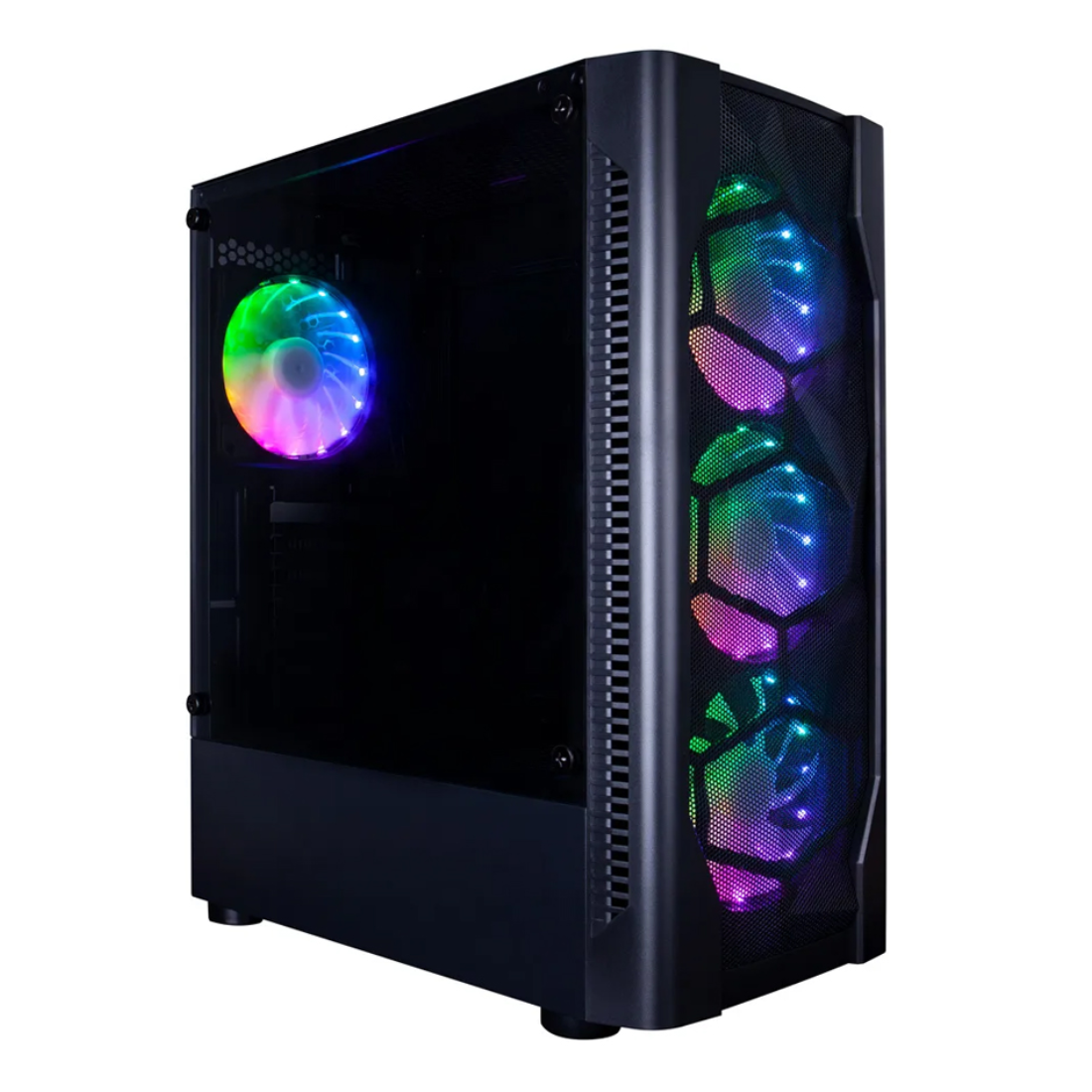 Компьютерный корпус 1STPLAYER D4 Black Без Б/П