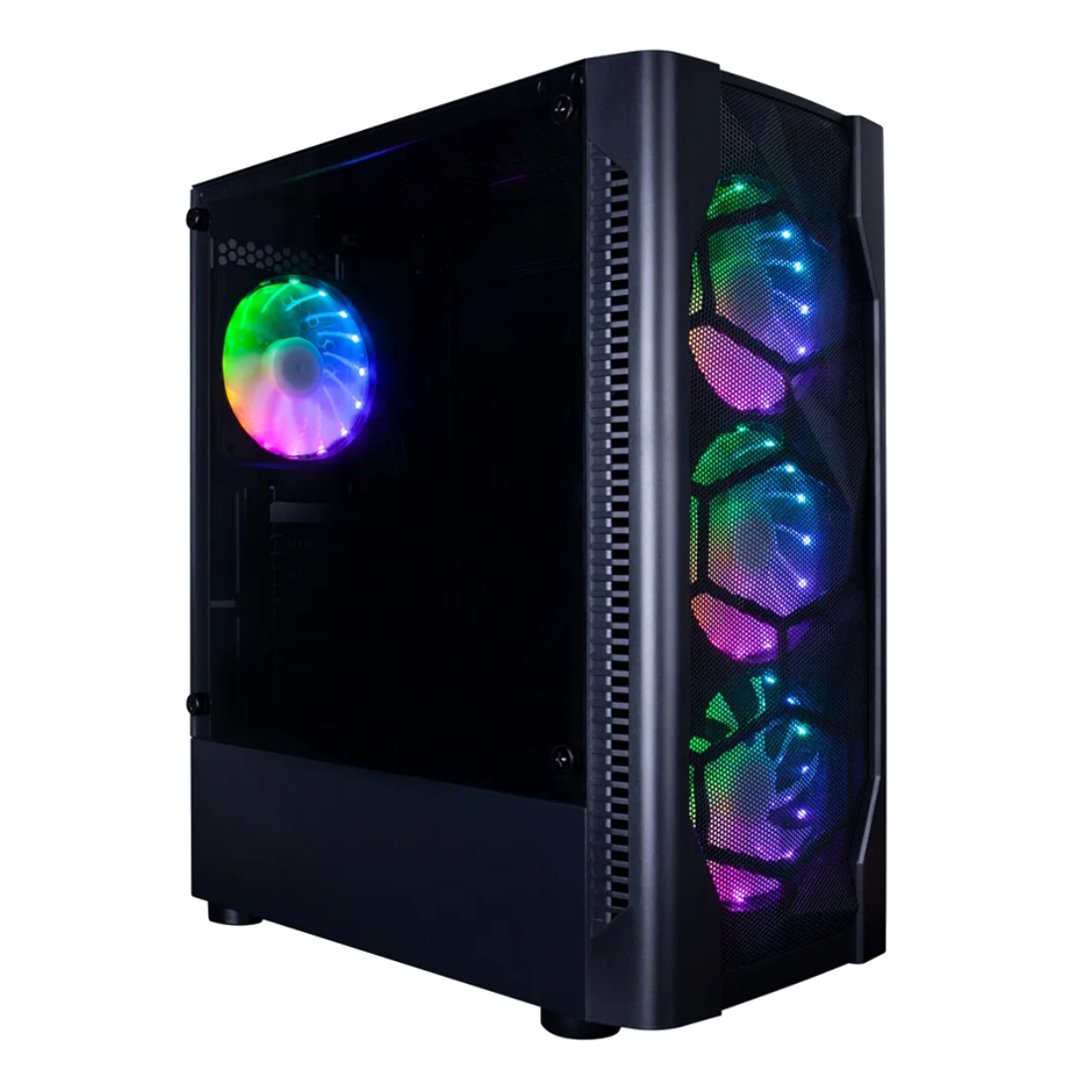 Компьютерный корпус 1STPLAYER D4 Black Без Б/П