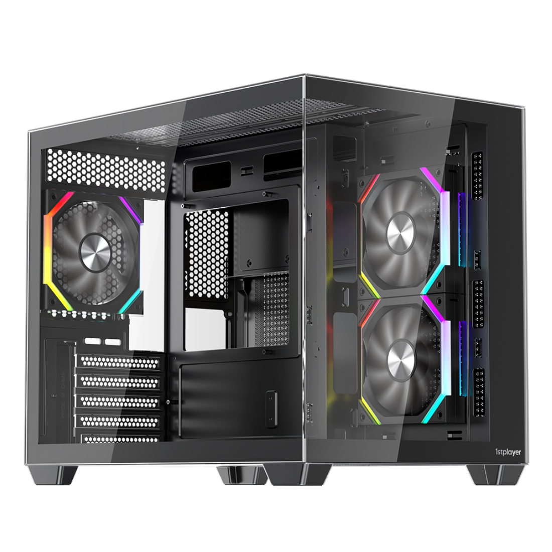 Компьютерный корпус 1STPLAYER BV6 Black без Б/П