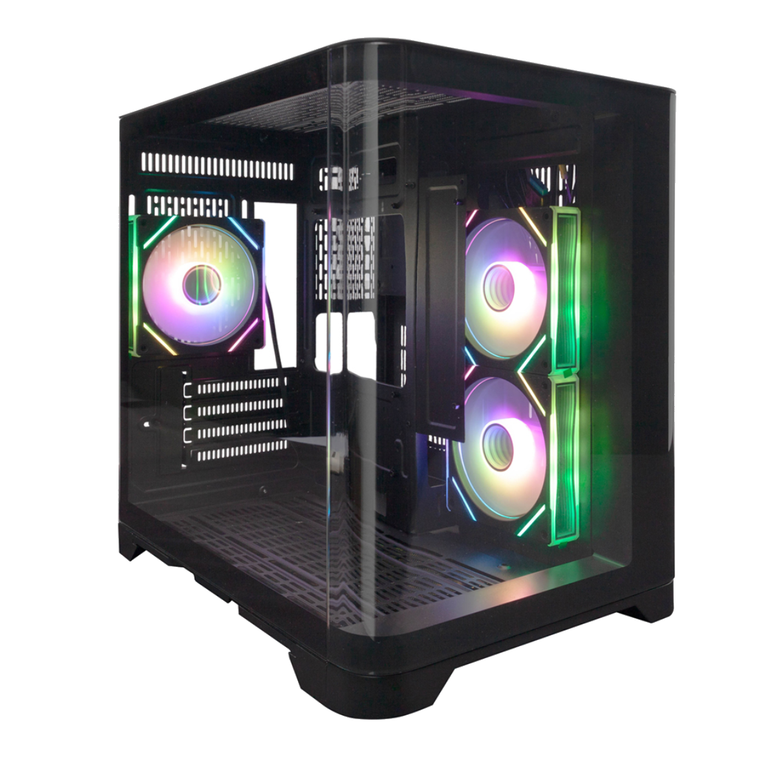 Компьютерный корпус 1STPLAYER UV5 Black без Б/П