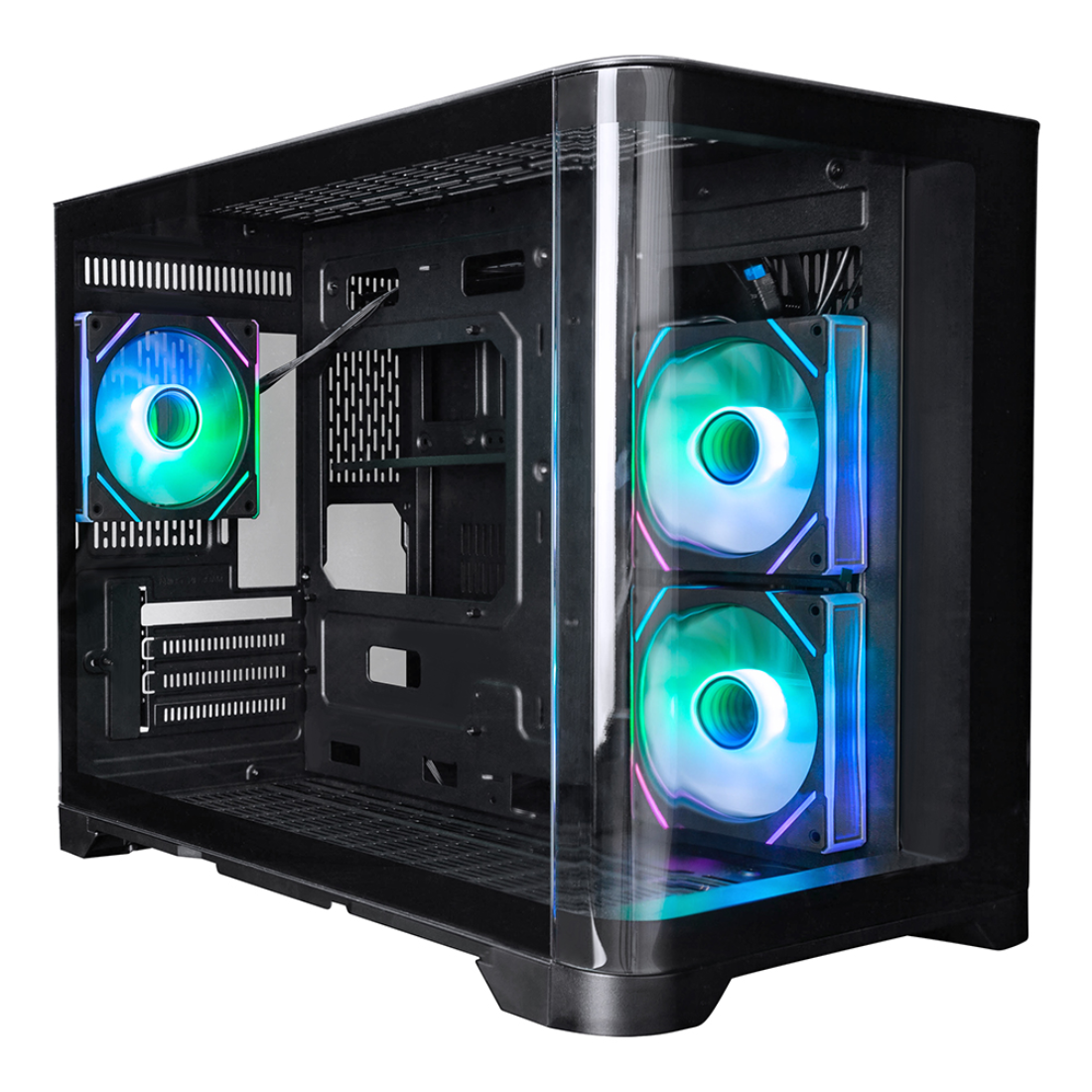 Компьютерный корпус 1STPLAYER UV6 Black без Б/П