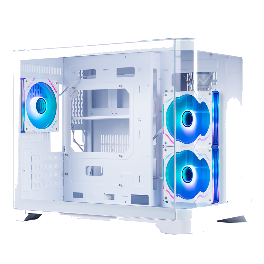 Компьютерный корпус 1STPLAYER UV6 White без Б/П
