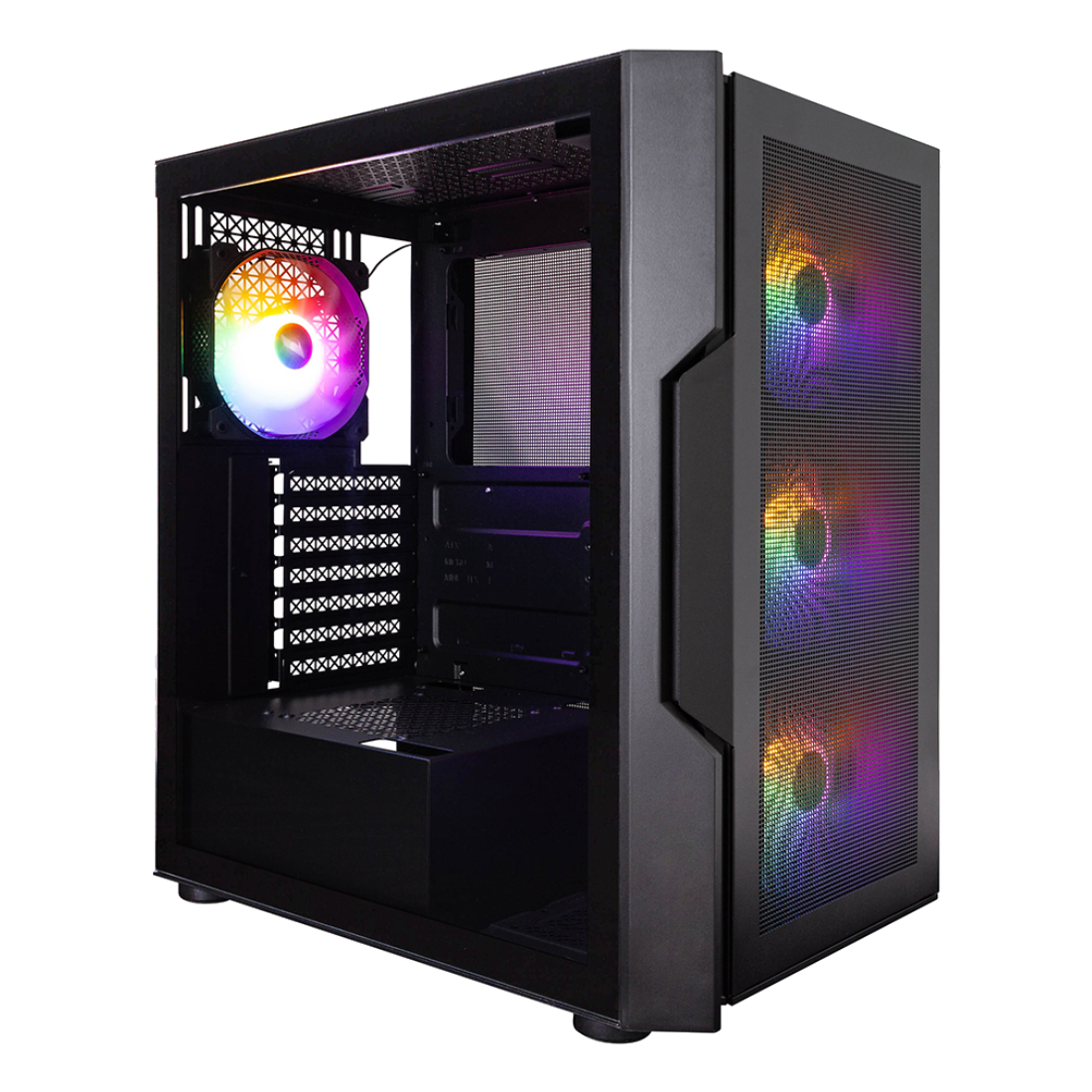 Компьютерный корпус 1STPLAYER T7-P Black без Б/П