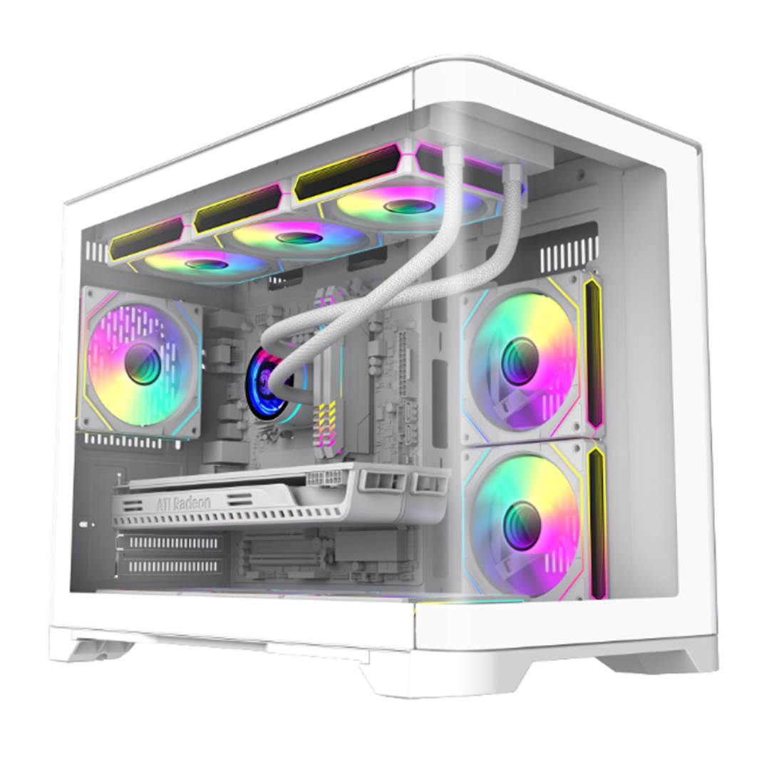 Компьютерный корпус Gamemax HYPE-M White без Б/П