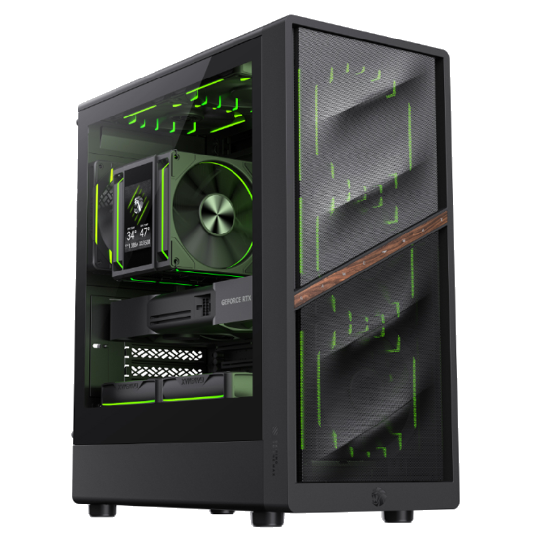 Компьютерный корпус Gamemax AERIS 330 MB Black без Б/П