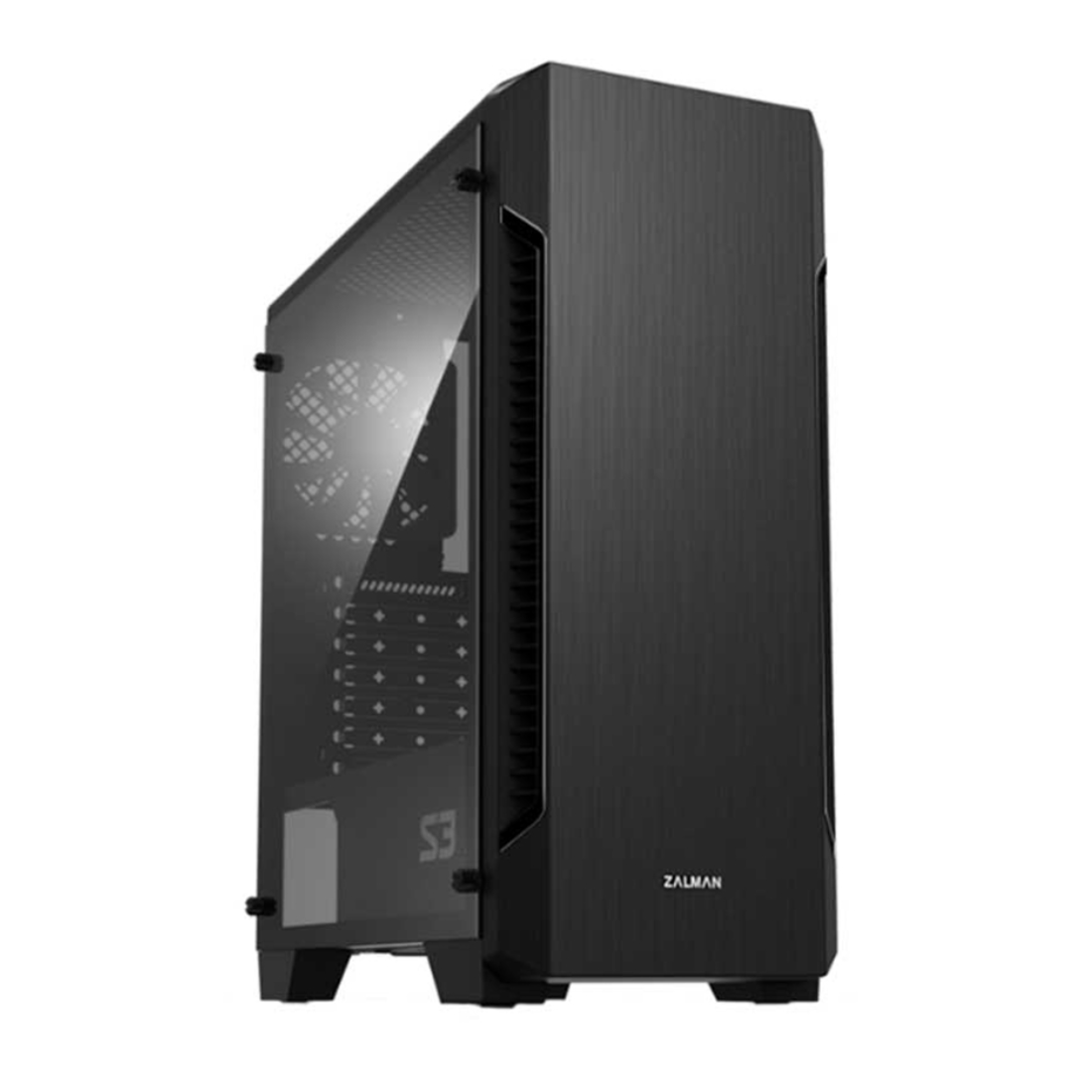 Компьютерный корпус Zalman S3 Black без Б/П