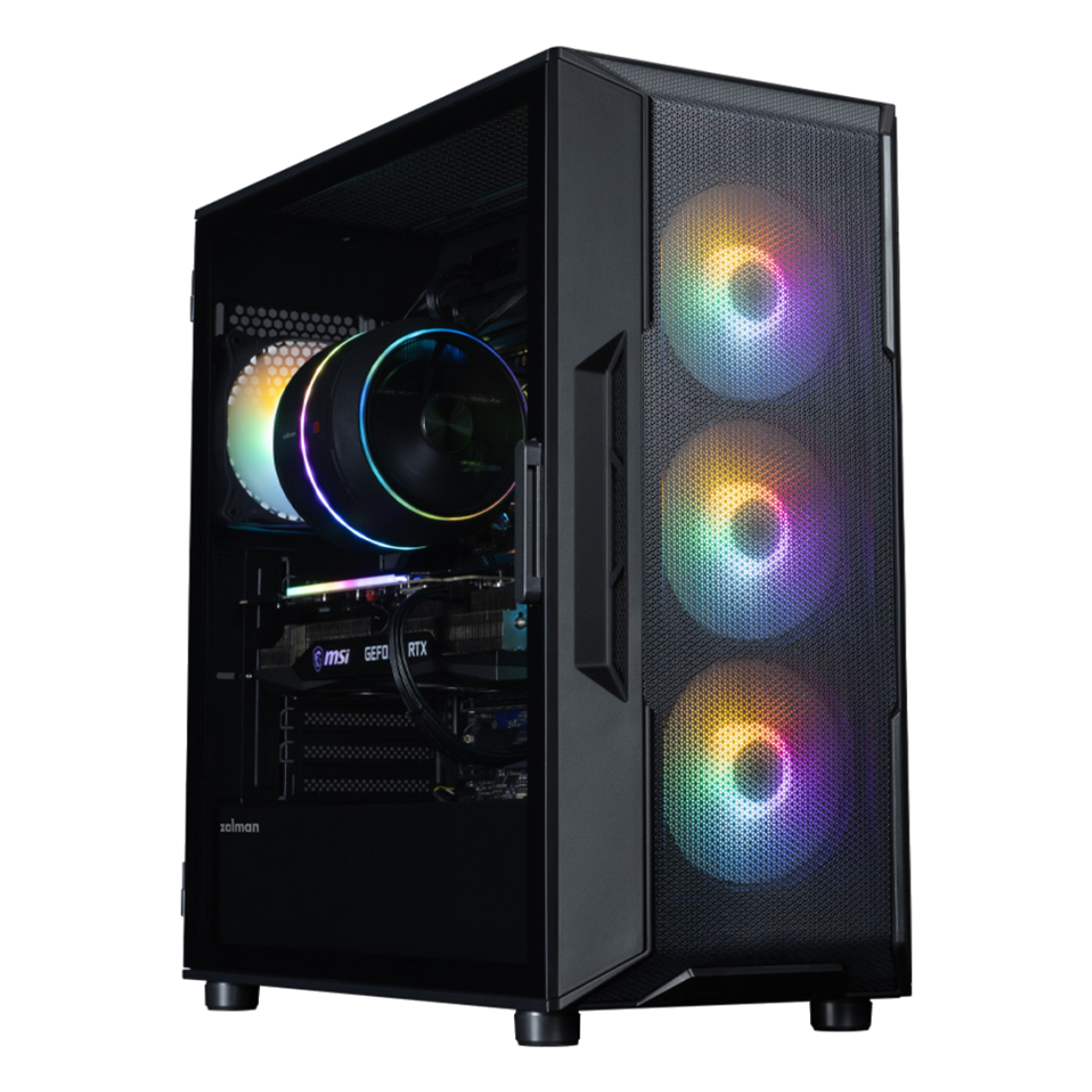 Компьютерный корпус Zalman i3 NEO V2 Black без Б/П